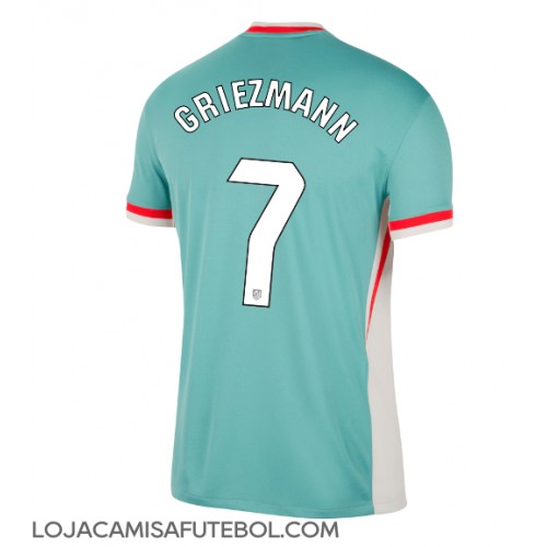 Camisa de Futebol Atletico Madrid Antoine Griezmann #7 Equipamento Secundário 2024-25 Manga Curta